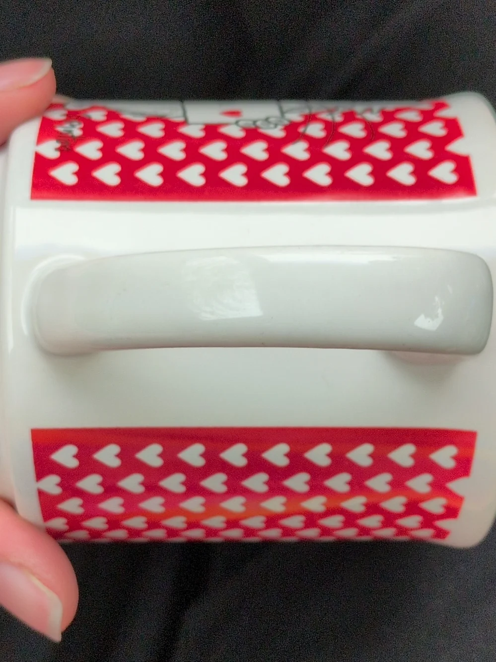 VTG Sandra Boynton 'I Love You' Heart Mug EUC